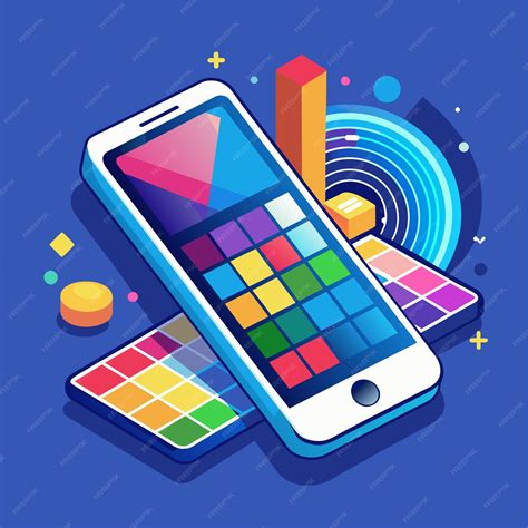 Premium Vector | Vibrant Phone Design RGB and CMYK Colors Palette