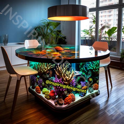 Aquarium In Dining Room