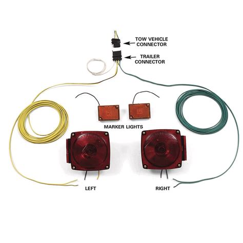 Harbor Freight Trailer Light Kit Wiring Diagram