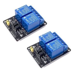 Robotronics 2 Channel DC 5V Relay Module for Arduino UNO R3 DSP ARM PIC ...