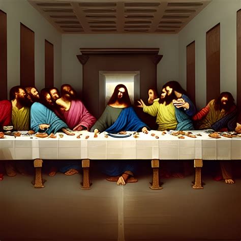The Last Supper Of Jesus Christ