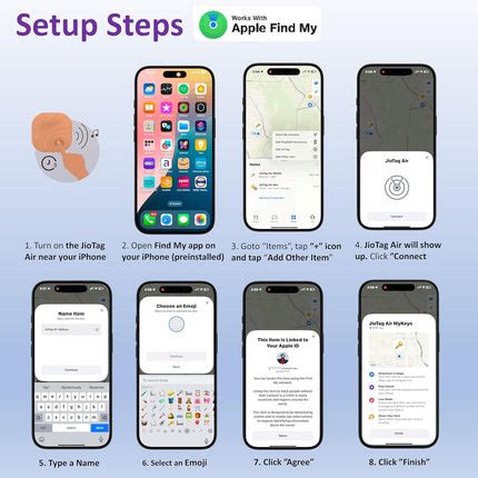 JioTag Air for iOS Worldwide Tracker, Pair with Apple Find My app for ...