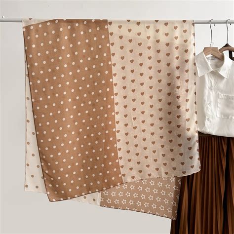 Buy CrossKulture Beige Viscose Printed Scarf Online