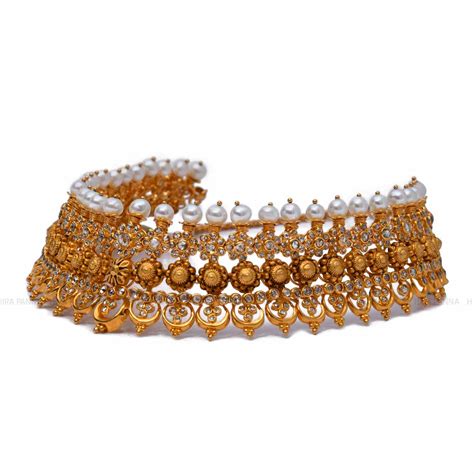 High Neck Polki Choker – Hirapanna Jewellers