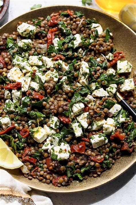 French lentil salad with beet and feta – Artofit