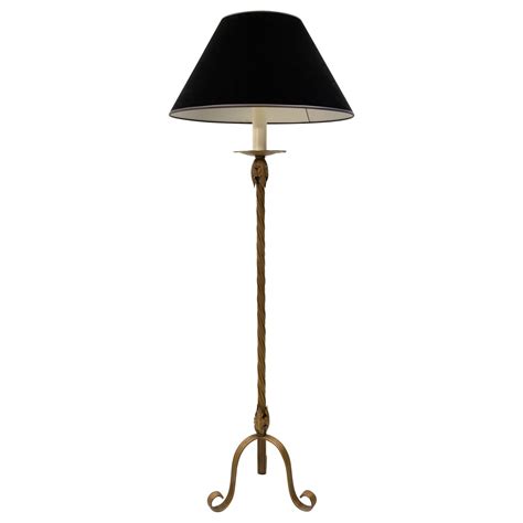 Iron Anchor Floor Lamp, France, 1950s at 1stDibs