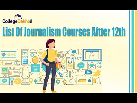 List of Journalism Courses after 12th - Career Options, Jobs & Salary ...