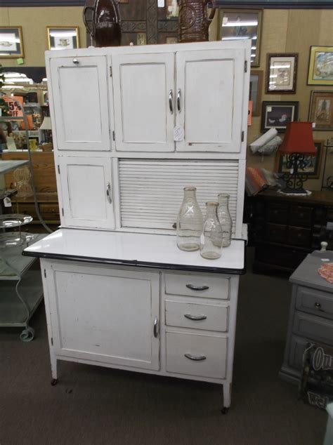 Antique Kitchen Cabinets With Flour Bin - OAK-Hoosier-Style-McDougall ...