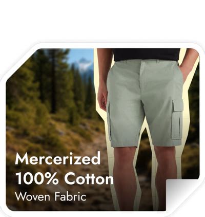 Buy Super Combed Cotton Woven Straight Fit Cargo Shorts with Seven ...