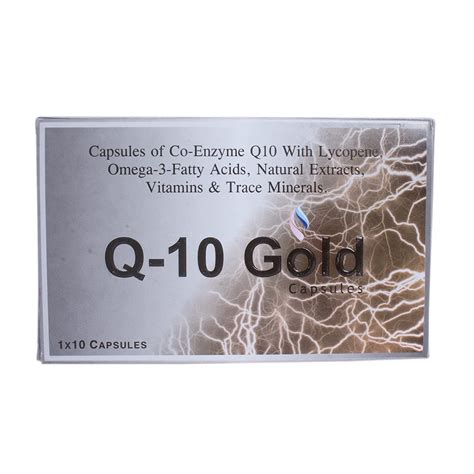Q-10 GOLD - Strip of 10 Capsules : Amazon.in: Health & Personal Care