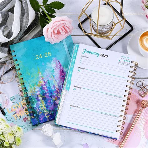 Artfan 2024 Planner - Weekly & Monthly with Tabs, Jan-Dec India | Ubuy