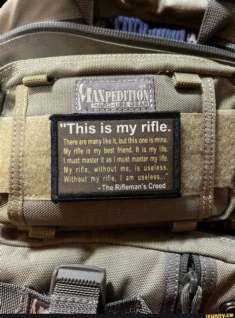 My rifle, I am useless... - iFunny