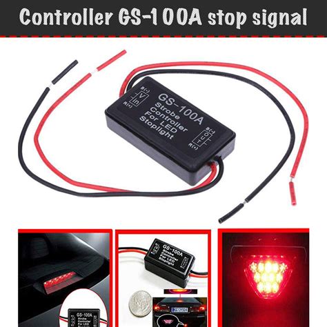 Image result for GS 100A Stop Brake Light Strobe Flash Module Controller
