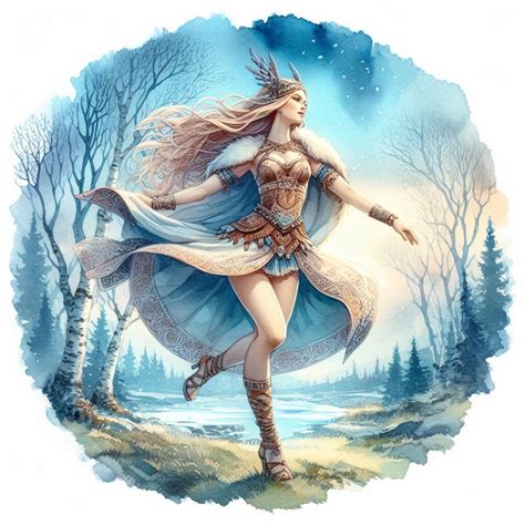 Idun, Norse goddess of spring by DALL-E 3 - AI Generated Artwork ...