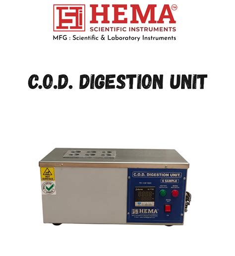 COD Digestion Apparatus | Chemical Oxygen Demand Tester | Hema ...