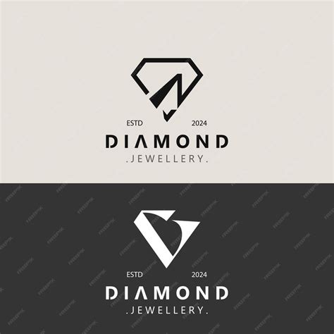 Diamond logo jewelry shop business identity emblem creative design ...