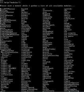 Image result for Pre-Installed Python Modules