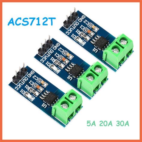 Current Sensor Module 5A 20A 30A ACS712 Measuring India | Ubuy