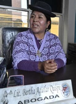 Bolivian lawyer defends Indigenous women in their language