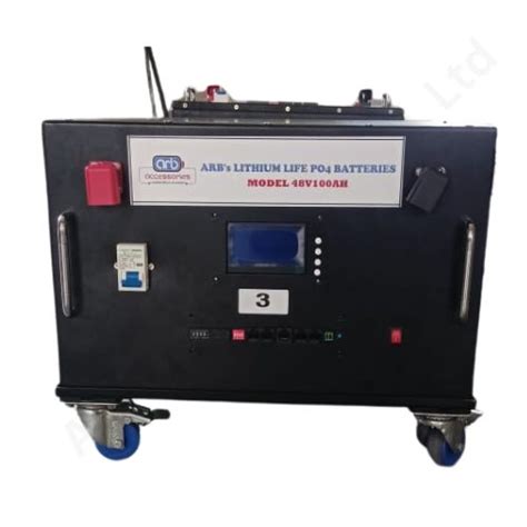 48V 100Ah LifeP04 Lithium Battery With BMS (804a) | ARB ACCESSORIES