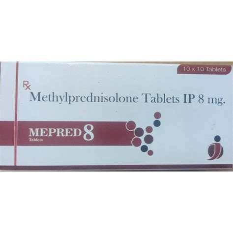 Mepred - 8 Tablets Stgen Healthcare