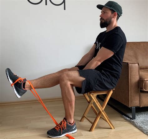 Image result for Using Bands for Leg Extensions