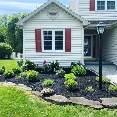 Black Landscaping Ideas