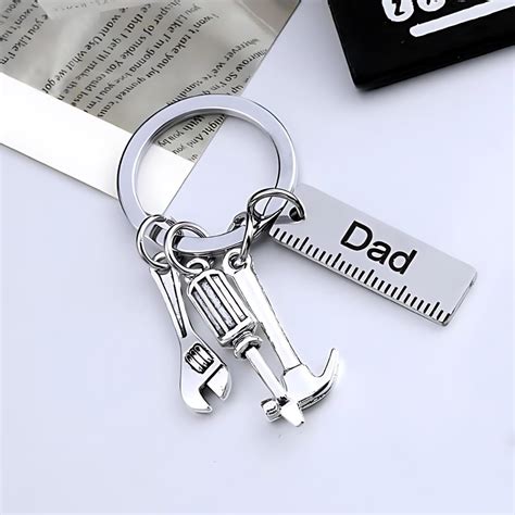 Shop Dad Tools 3D Keychain Online from TinyMinyMo