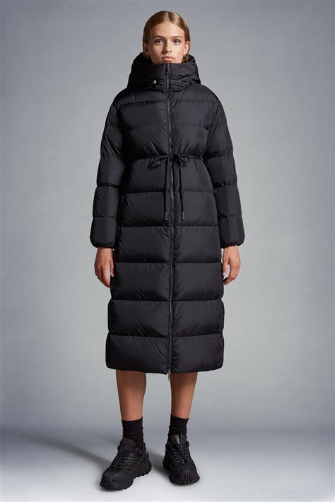 Black Bondree Long Down Jacket - Long Down Jackets for Women | Moncler FR