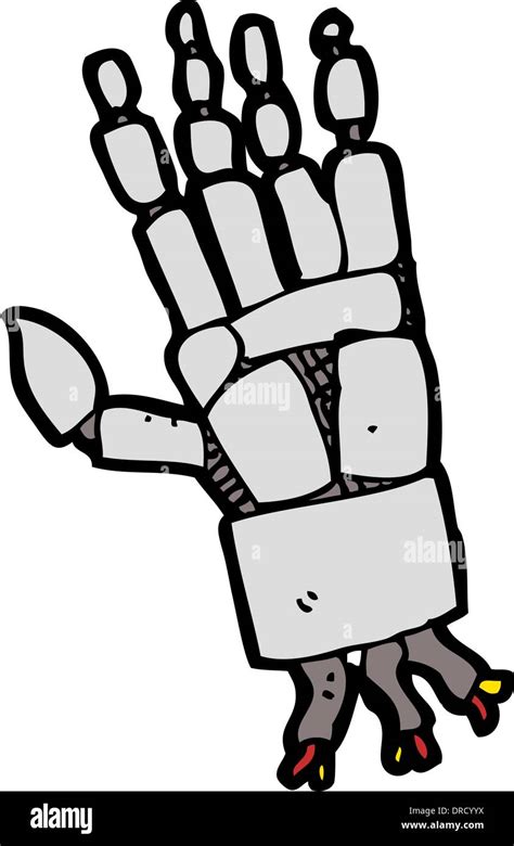 Robot in Hand Cartoon Box 的图像结果