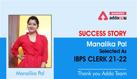 Success Story of Manalika Pal Selected As IBPS Clerk