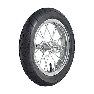 AlveyTech Front Wheel Assembly with Wire Spoke Rim for The Razor Pocket ...