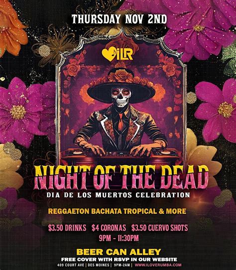 Night of The Dead 2023 at Beer Can Alley Des Moines, Beer Can Alley ...