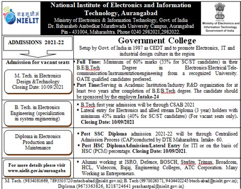 nielit admission news.png | Government of India : National Institute of ...