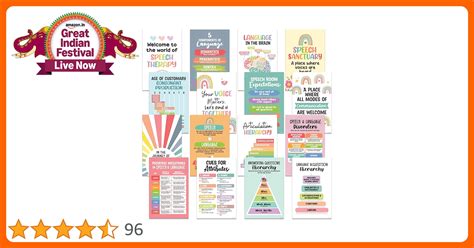 Matte Laminated Learning Posters 16 Speech Therapy Posters - 11x17 Inch ...