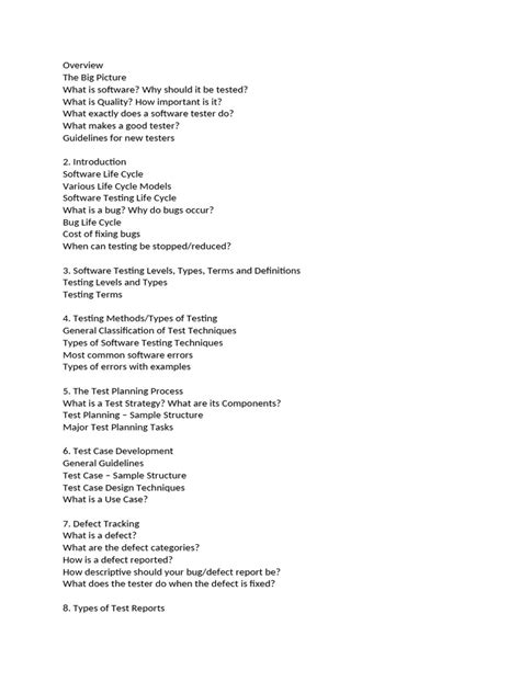 Software Testing Syllabus 的图像结果