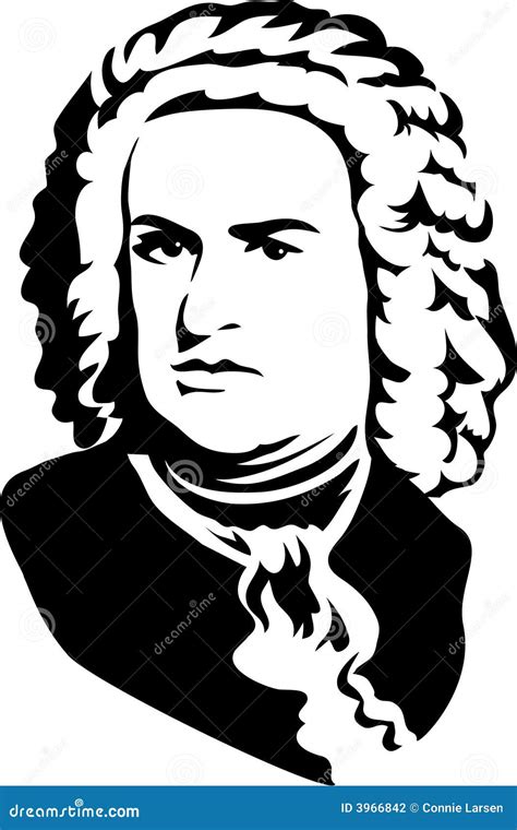 Johann Sebastian Bach/eps editorial photography. Illustration of ...