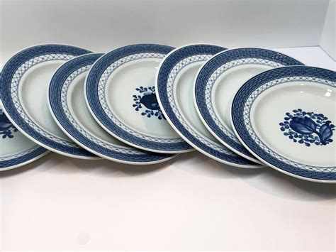 Royal Copenhagen Plates, Tranquebar Blue, Blue Rose Pattern, Royal ...