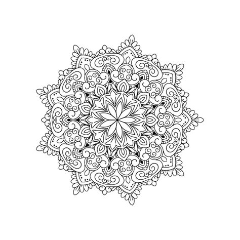 Black and white mandala Images - Free Download on Freepik
