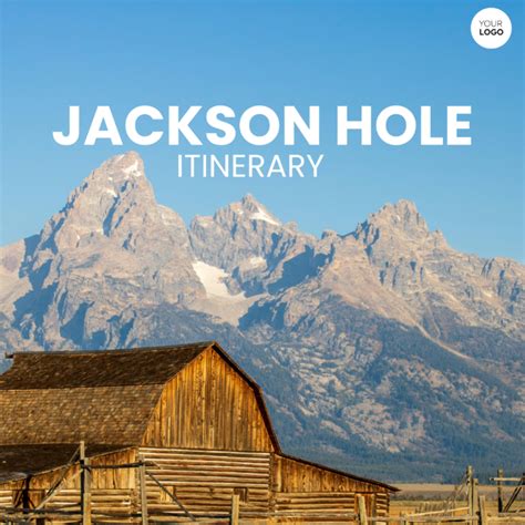 Free Jackson Hole Itinerary Template to Edit Online