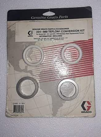 MMPL 224889 GRACO PTFE CONVERSION KIT FOR 10:1 PRESIDENT & 5:1 MONARK ...