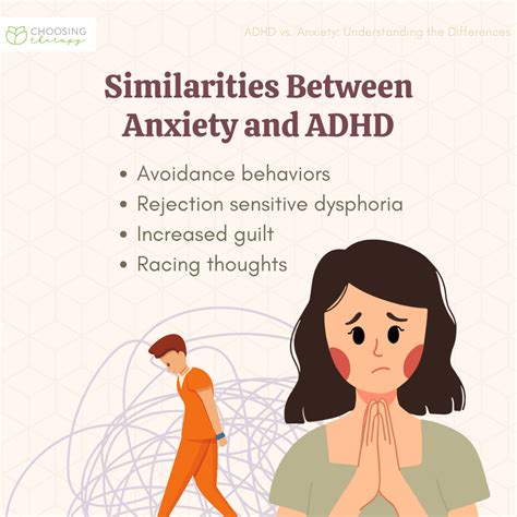 Differences Between ADHD & Anxiety
