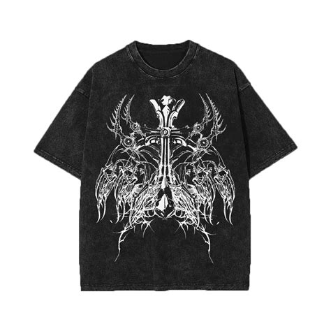 Witches Acid Washed Tee – Pink Matter