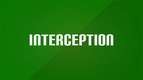 Interception 的图像结果