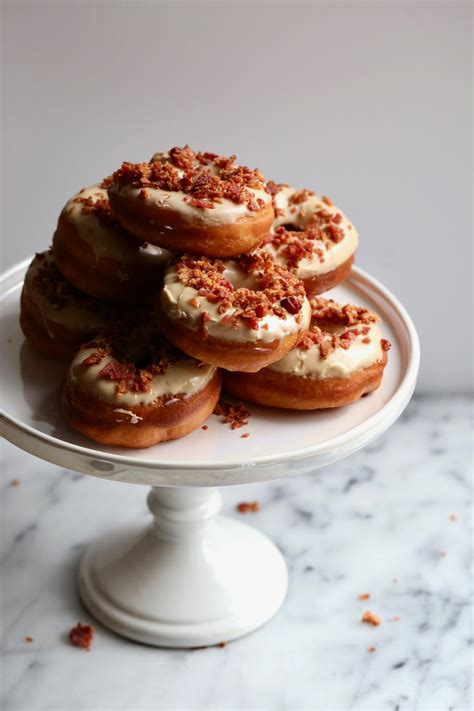 MAPLE BACON DOUGHNUTS — The Vivid Kitchen