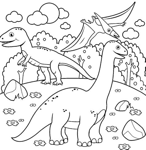 Funny Dinosaur Coloring Pages at webbaileeblog Blog