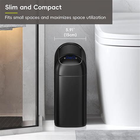 EKO Astro Slim Sensor Trash Can, 10L / 2.6 Gallon India | Ubuy