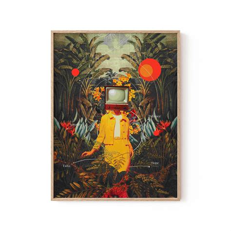 Buy She Came From the Wilderness, Surreal Art, Surrealism Wall Art ...