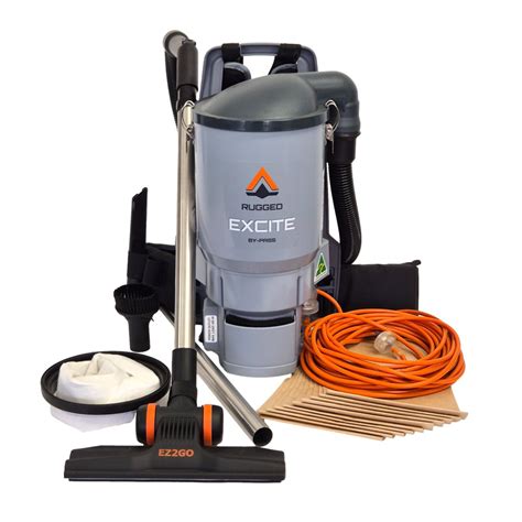 Rugged Excite Commercial Backpack Vacuum Cleaner | Cleanmax Supplies