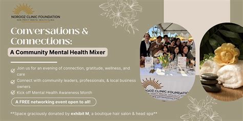 Conversations & Connections: A community mental health mixer!, 3033 ...